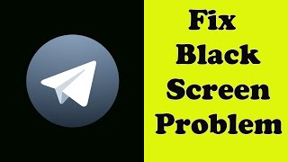 Fix Telegram X App Black Screen Problem in Android [upl. by Jessamine]