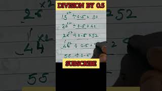 Division by 05 short shorts shortsfeed trending viral divisionwith05 maths education lrn [upl. by Otxis800]