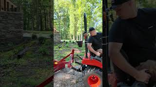 This was my first time installing an implement to my category 1 hitch on my brand new Kioti tractor [upl. by Rhodie]