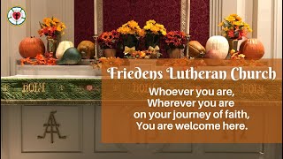 September 29 2024 Friedens Lutheran Church Myerstown PA Live Stream [upl. by Laforge]