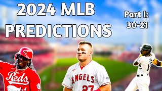 2024 MLB Season Preview Part I  The First of Many [upl. by Constantina]