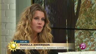 Pernilla Andersson quotJag förstod inte hur grym sjukdomen faktiskt ärquot  Nyhetsmorgon TV4 [upl. by Spieler]