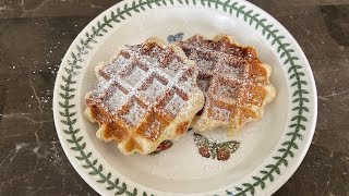 Liege Waffles so good [upl. by Neyr]