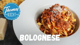 Bolognese Sauce wie in Italien  Ragù alla Bolognese [upl. by Ahsaercal]