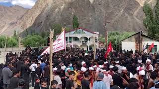 10th Muharram trespone marpothang dasta balti noha [upl. by Jake]