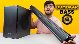 Best Sound Bar with Subwoofer Under ₹5k  Mivi Fort S180 Unboxing [upl. by Latsyrc857]