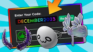 8 NEW CODES DECEMBER 2023 Roblox Promo Codes For ROBLOX FREE Items and FREE Hats UPDATED [upl. by Kreiner]