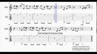 Para Elisa de Beethoven Tablatura y Partitura del Punteo de Guitarra [upl. by Mandy]