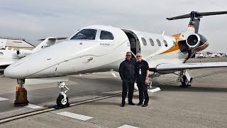 4K Flight on a JetSuite Phenom 300 VNYOAK [upl. by Tap]