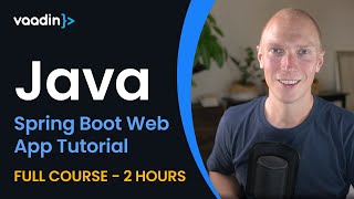 Spring Boot Web App Tutorial Java  Full Course [upl. by Marsiella]