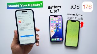 iOS 176 Released🔥  Whats New Features Battery Life HINDI [upl. by Anirtik481]