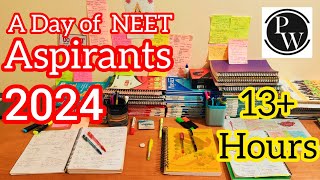 An honest day of a neet aspirant  A day in the life of a neet aspirant  Neet 2024 Target  neet [upl. by Hallagan]