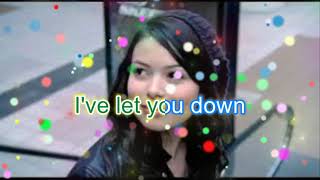 About you nowMiranda CosgroveKaraoke version with lyrics [upl. by Deacon]