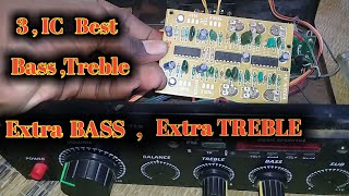 Best bass Treble kit Extra Power Bass Treble Board 51 and 21 bass treble boardTAMIL [upl. by Maleeny312]