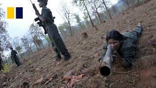 Maoist rebels killed in clash with Indian forces [upl. by Irene]