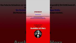 27 Falsche uneidliche Aussage  Sachkunde § 34a STRAFRECHT  Ultimative Prüfungsvorbereitung [upl. by Bland]