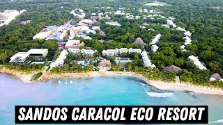 Full Review Of Sandos Caracol Eco Hotel In The Riviera Maya Mexico [upl. by Alane]