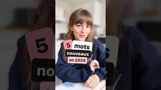 📖5 nouveaux MOTS français dans le dictionnaire en 2024  parmi 150 mots [upl. by Doelling]