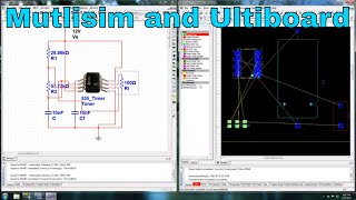 Circuit Design  Multisim and Ultiboard [upl. by Babs540]