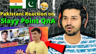 Pakistani React on Slayy Point YouTubers Rich Lifestyle EXPOSED QnA  Zafar Reaction [upl. by Eirrab]