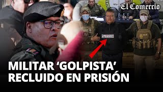 INTENTO DE GOLPE EN BOLIVIA trasladan JUAN JOSÉ ZÚÑIGA a CÁRCEL de MÁXIMA SEGURIDAD  El Comercio [upl. by Ennoitna]