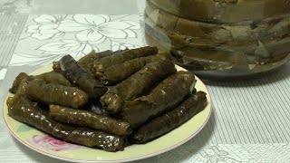 Salamura yapraktan zeytin yağlı yaprak sarma [upl. by Goddard]