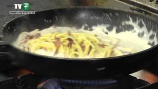 Paste carbonara  Sanatos si gustos VIDEO [upl. by Hodgson891]