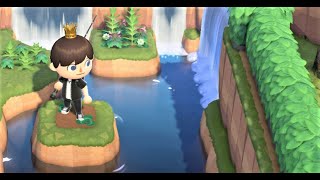 Catching every Fish  Animal Crossing New Horizons  No Commentary [upl. by Hnilym]