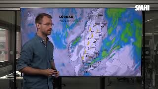 Väderprognos v39 helg [upl. by Solis]