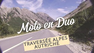 On a traversé les Alpes Autriche à moto  astucemoto voyagemoto motoenduo [upl. by Onilatac358]