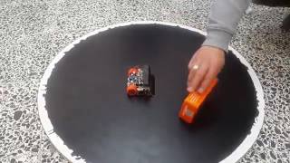 Fast Mini sumo robot with SLT20P Silicone Wheels [upl. by Mohorva]