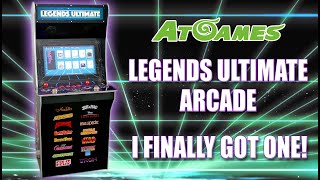 AtGames Legend Ultimate Arcade handsonreview [upl. by Seys]