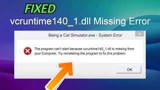 2024 Fix  vcruntime1401dll Missing Error Windows 1011 2 Solutions [upl. by Notse]