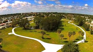 Birdseye View of Mainlands Park in Tamarac from a Drone [upl. by Jerald]