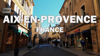 AixenProvence France  Driving Tour 4K [upl. by Iana335]