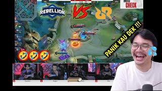 MAHAL  MIC CHECK RRQ BIKIN REBELLION PENSIUN MAIN GAME  RRQ VS REBELLION [upl. by Ocicnarf307]