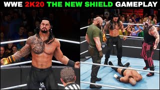 WWE 2K20 THE NEW SHIELD Roman Braun amp Fiend TEAM UP  WWE 2K20 TEAM ROMAN VS TEAM SETH Gameplay [upl. by Lem542]