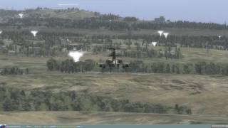 DCS  KA50  A10 convoy hunt HD 1080 [upl. by Kissee]