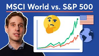 MSCI World vs SampP 500 Wo ist die Rendite besser Lohnt sich mehr Diversifikation [upl. by Allicserp]