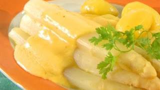 Rezept Sauce Hollandaise  SpargelSoße einfach selber machen [upl. by Ankney]