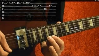 November Rain Solo 2  Guitar Lesson  Guns N Roses [upl. by Udela426]