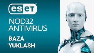 ESET NOD32 antiviris bazasini yangilash  обновить антивирусные базы  update the antivirus database [upl. by Judsen639]