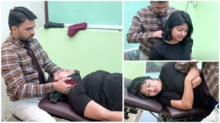 Chiropractor in India Treats Womens Lower Back Shoulder amp Knee Dr Harish Grover [upl. by Dugald408]