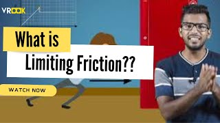 What is Limiting Friction  Explained  friction physics iitphysics [upl. by Wehtam]