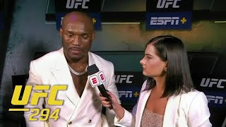 Kamaru Usman points to slow start after UFC 294 loss to Khamzat Chimaev  ESPN MMA [upl. by Draner]