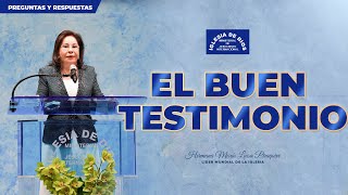 EL BUEN TESTIMONIO  Hna María Luisa Piraquive IDMJI [upl. by Akedijn]