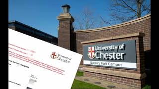 CAS letter issuance for University of Chester [upl. by Otilopih]