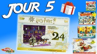 Ouverture des Calendriers de lAvent 2018 Jour 5 Harry Potter Funko Hot Wheels Lego Jouets Noel 2018 [upl. by Elay]