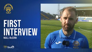 Greenock Morton  Niall McGinn  First Interview [upl. by Blythe180]