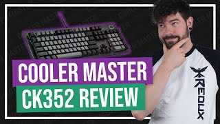 Beste MECHANISCH TOETSENBORD voor de prijs  Cooler Master CK352 Review [upl. by Zephaniah]